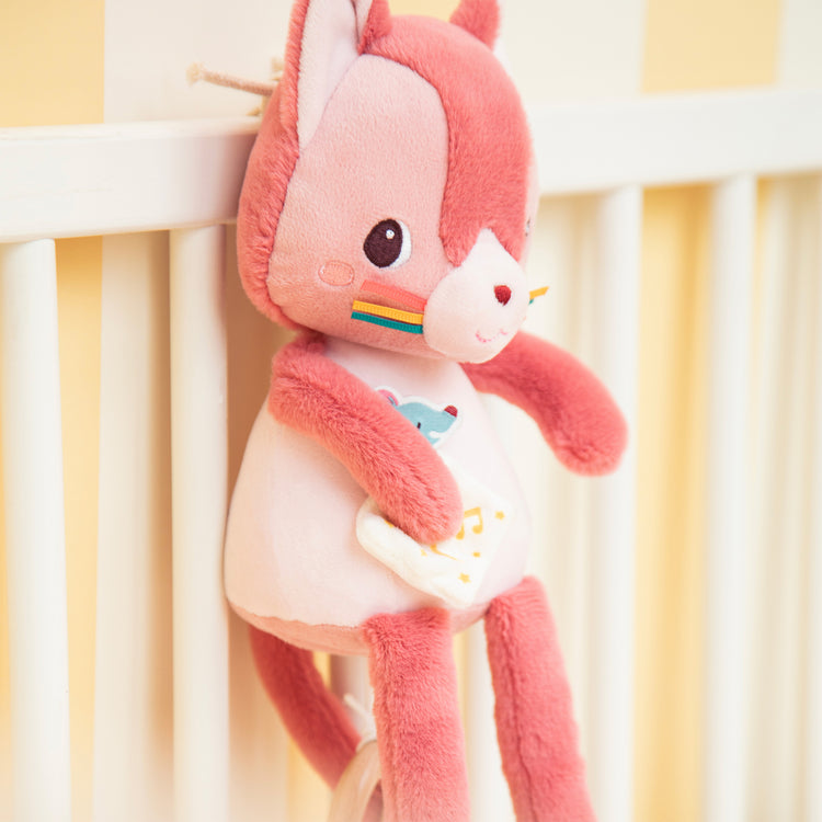 LILLIPUTIENS. Glow-in-the-dark musical plush Jeanne the Cat
