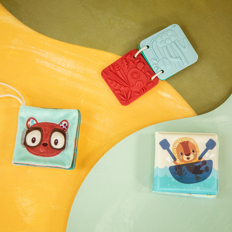 LILLIPUTIENS. Set of 3 Sensory Books Jack
