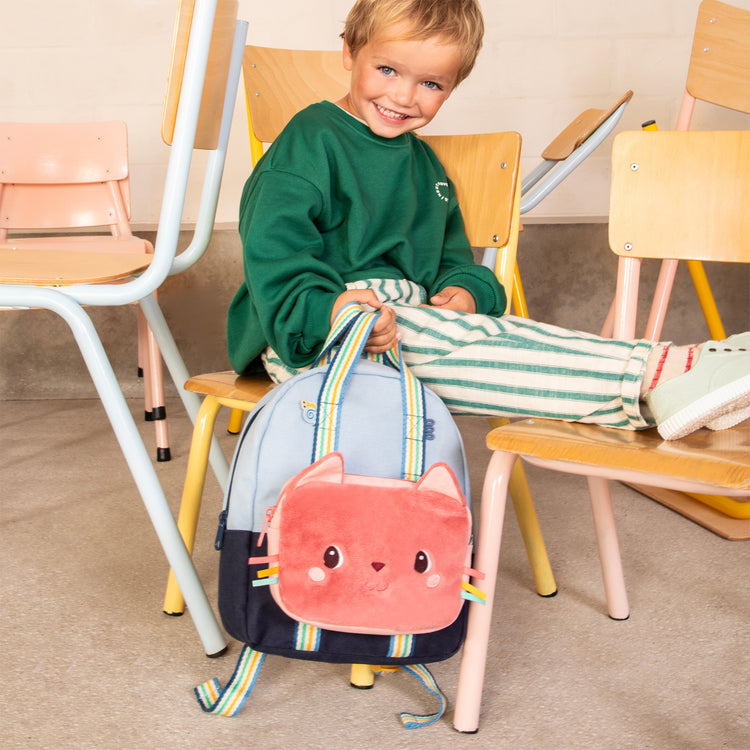 LILLIPUTIENS. Ocean blue backpack Mix & Match
