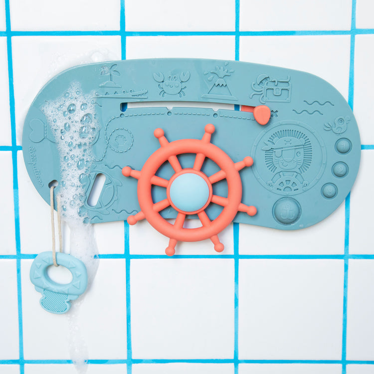 LILLIPUTIENS. Bath panel Pirate ship