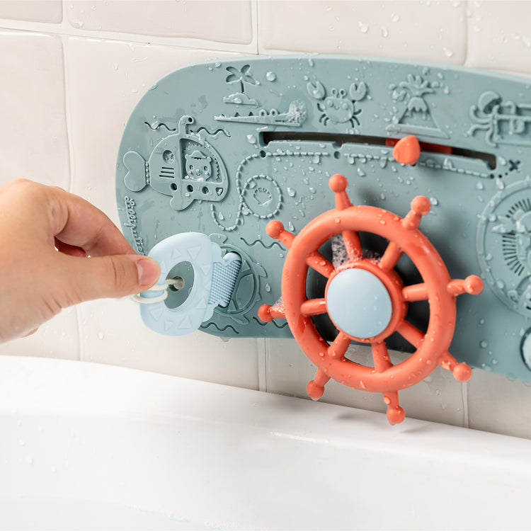 LILLIPUTIENS. Bath panel Pirate ship