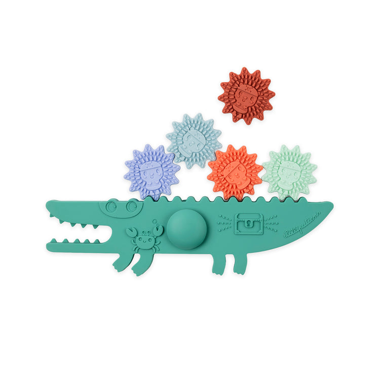 LILLIPUTIENS. Παιχνίδι μπάνιου-ισορροπίας Κροκόδειλος