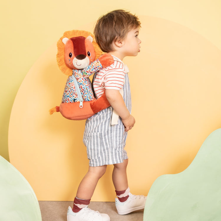 LILLIPUTIENS. Soft backpack Jack the lion