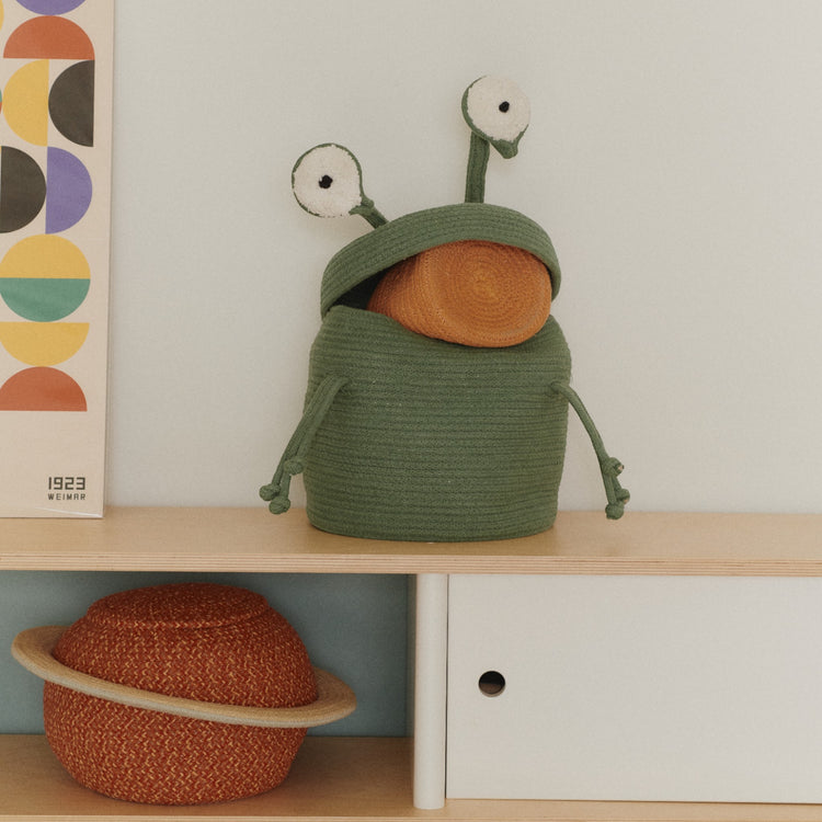 Lorena Canals. Basket Alien Zog 26x26x42 cm