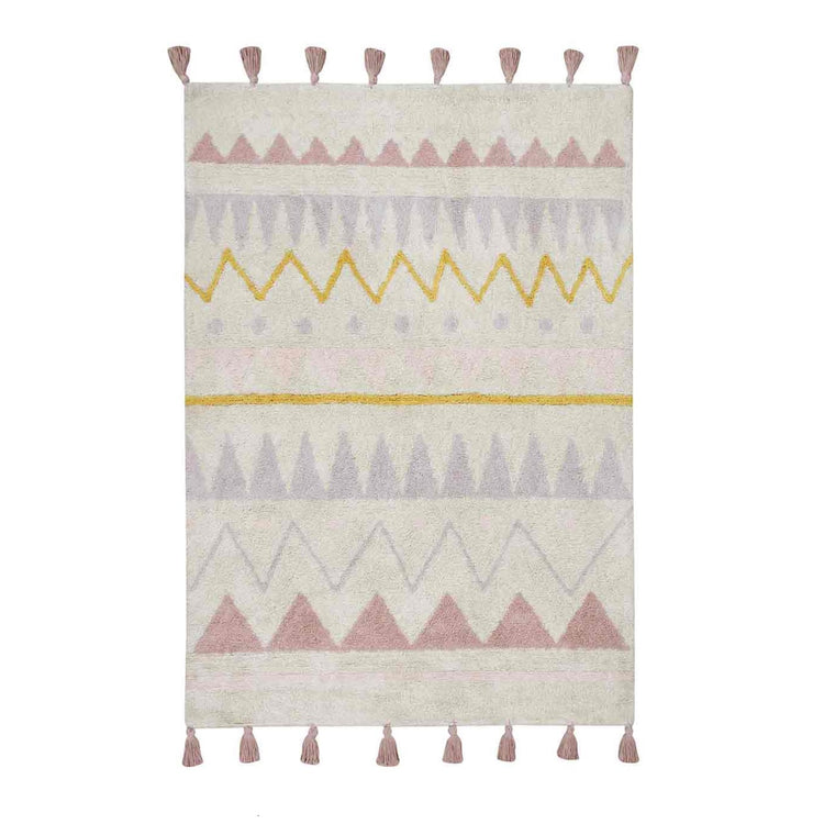 Lorena Canals. Χαλί δωματίου Azteca Natural Vintage Nude. 120X160