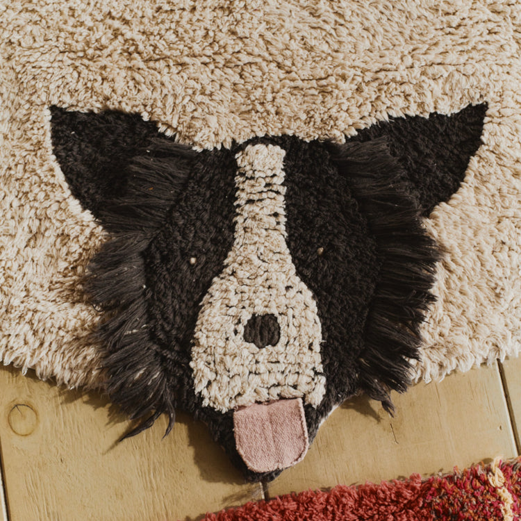 Lorena Canals. Washable Rug Dogs 140 cm