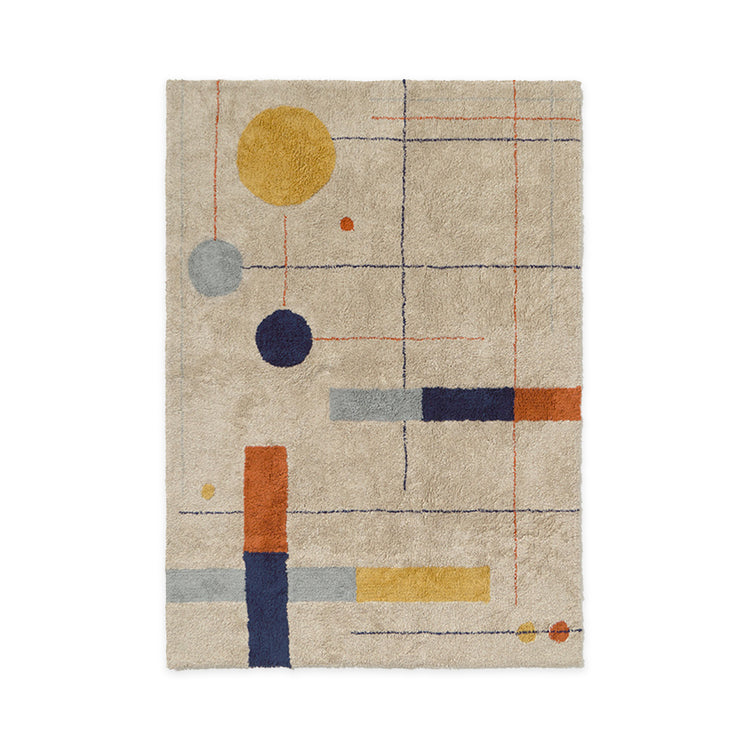 Lorena Canals. Χαλί δωματίου Geometrical Shapes 120x160 εκ.