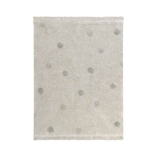 Lorena Canals. Washable Rug Hido Natural-Olive 120x160