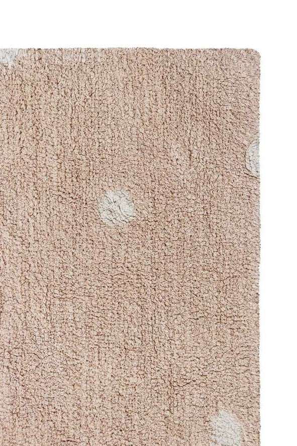 Lorena Canals. Washable rug Mini Dot - Rose 100 x 150 cm