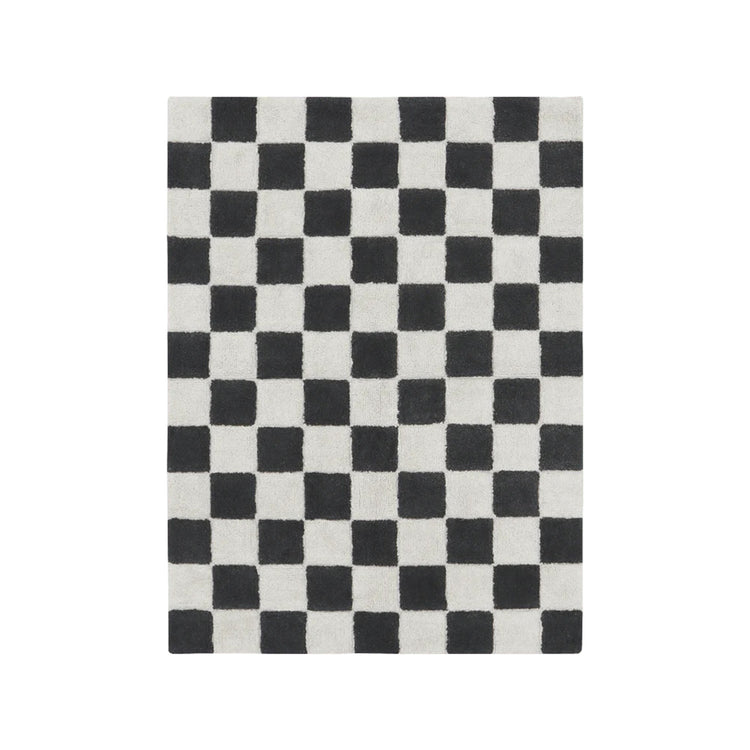 Lorena Canals. Washable rug Kitchen Tiles Dark Grey 120x160 cm