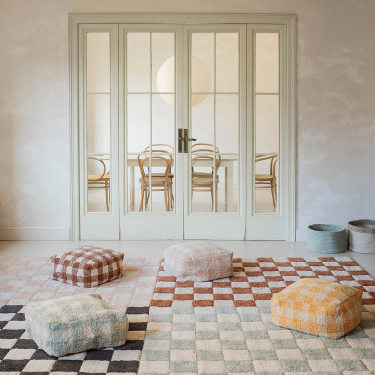 Lorena Canals. Washable rug Kitchen Tiles Rose 120x160 cm