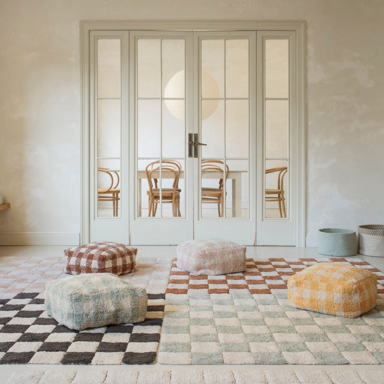 Lorena Canals. Washable rug Kitchen Tiles Rose 120x160 cm