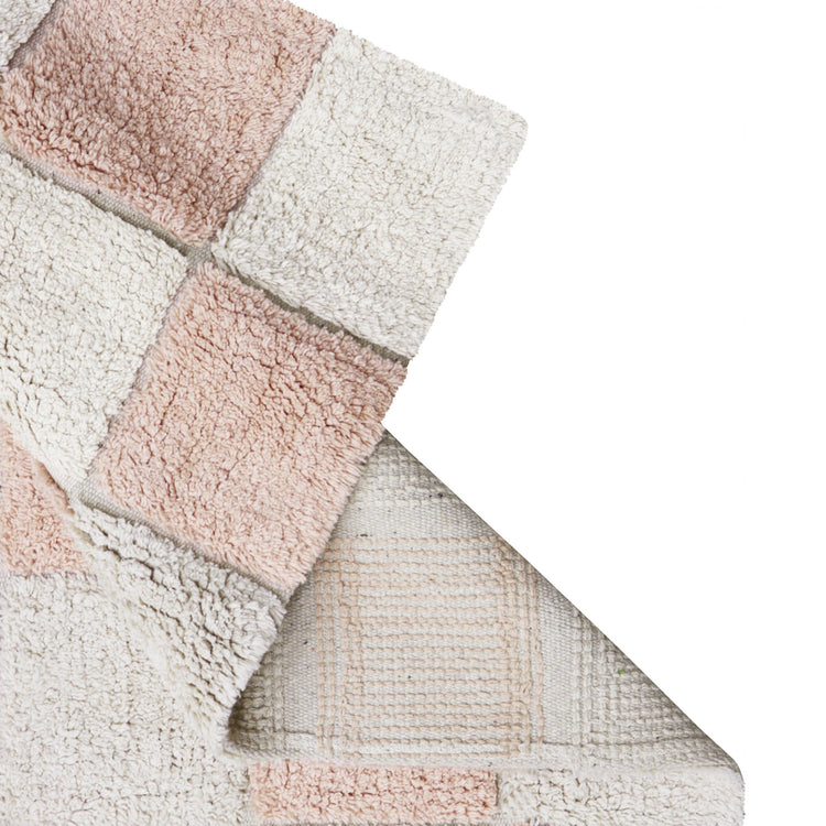 Lorena Canals. Washable rug Kitchen Tiles Rose 120x160 cm