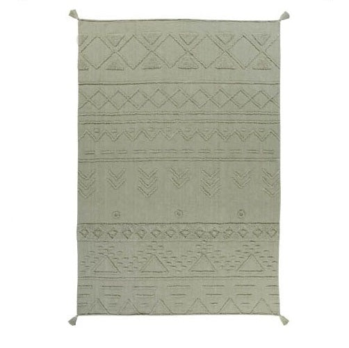 Lorena Canals. Washable Rug Tribu Olive 170X240