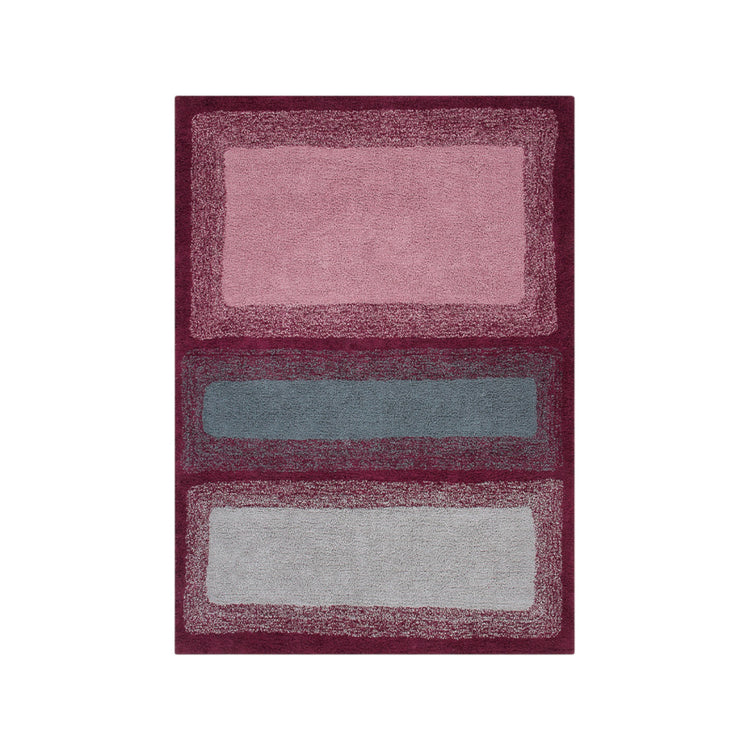 Lorena Canals. Washable Rug Water Savannah Red 140 x 200