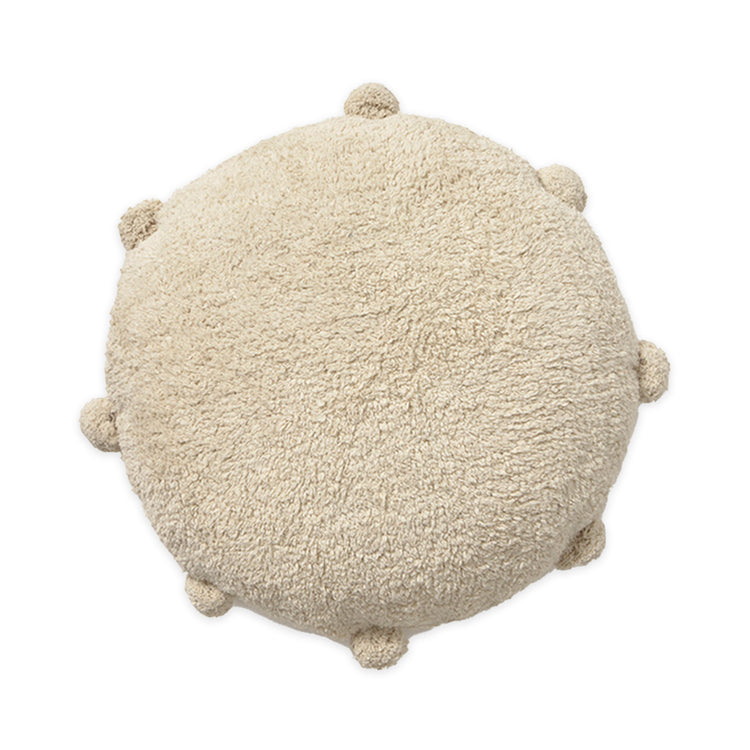 Lorena Canals. Floor cushion Bubbly Natural 48 cm