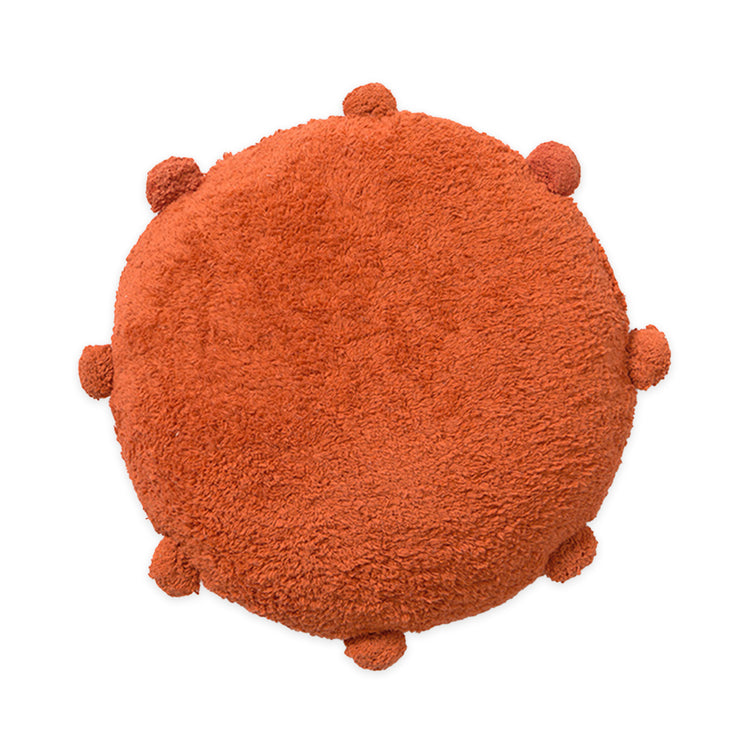Lorena Canals. Floor cushion Bubbly Terracota 48 cm