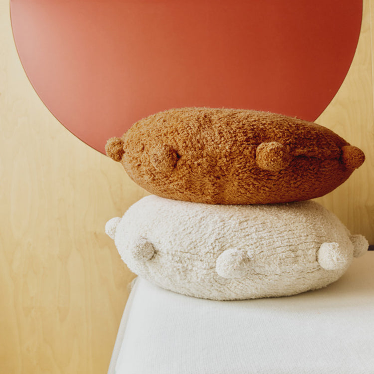Lorena Canals. Floor cushion Bubbly Terracota 48 cm