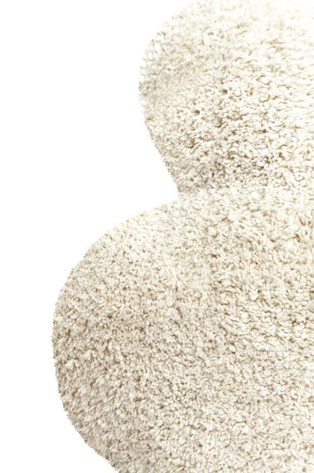 Lorena Canals. Floor cushion Clouds Natural