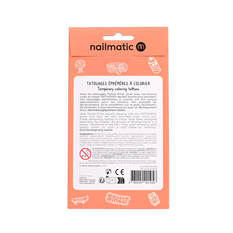 NAILMATIC. Temporary coloring tattoos - Cityworld