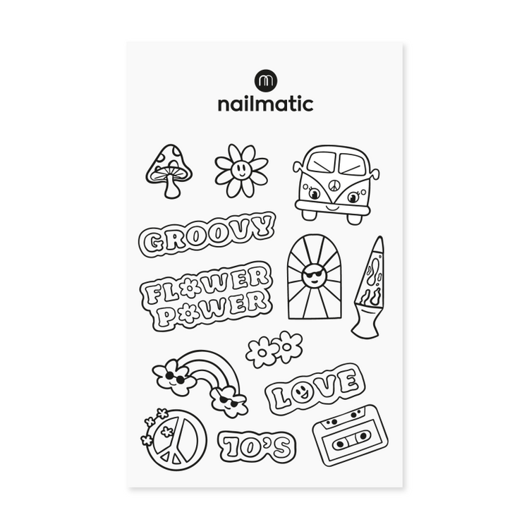 NAILMATIC. Προσωρινά τατουάζ - 70's