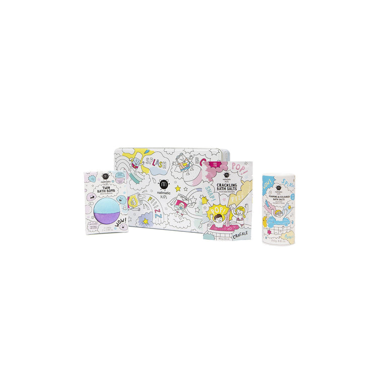 NAILMATIC. Kids' Set - Bubble Bath Box (blue)