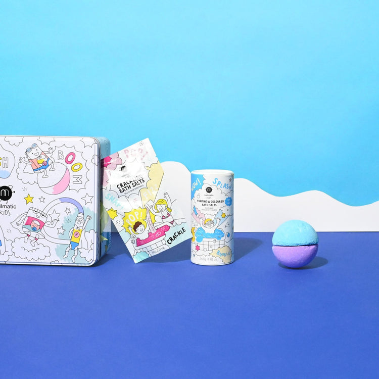 NAILMATIC. Kids' Set - Bubble Bath Box (blue)