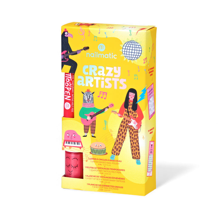 NAILMATIC. Crazy Artists Gift Set