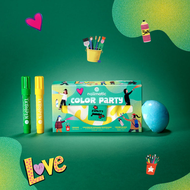 NAILMATIC. Color Party Gift Set with Bumbag