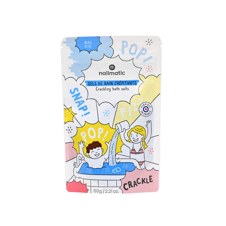 NAILMATIC. Crackling Bath Salts Blue