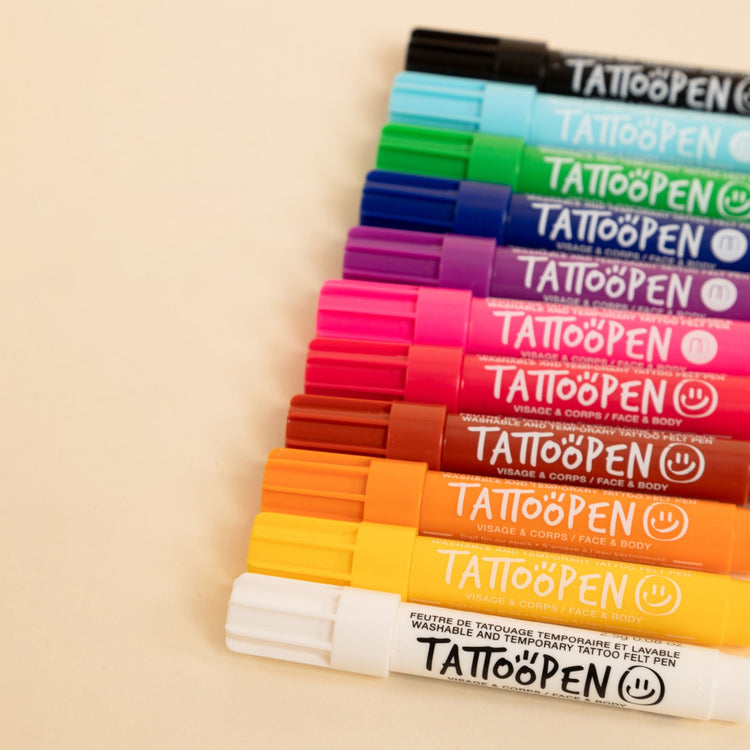 NAILMATIC. Temporary Tattoo Felt Pen (red)