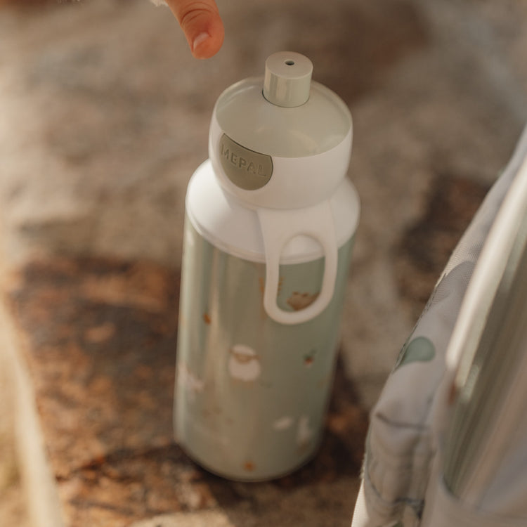 LITTLE DUTCH. Drinking bottle pop-up campus 400 ml - Little Farm