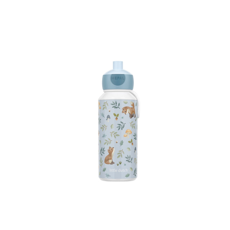 LITTLE DUTCH. Μπουκάλι με pop-up στόμιο 400 ml - Forest Friends