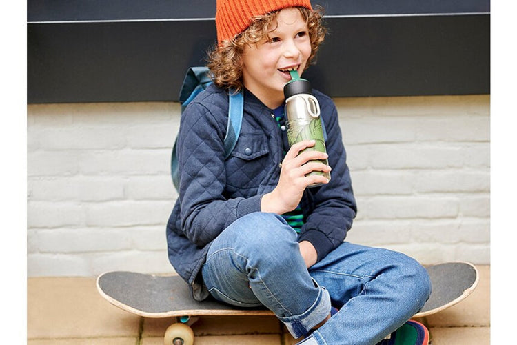 MEPAL. Insulated bottle flip-up campus 350 ml - Animal friends