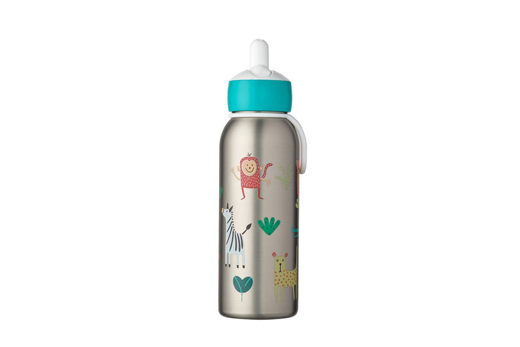 MEPAL. Ανοξείδωτο μπουκάλι - θερμός flip-up campus 350 ml (Animal friends)