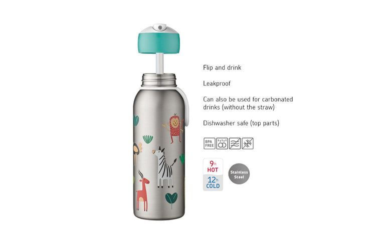 MEPAL. Insulated bottle flip-up campus 350 ml - Pink