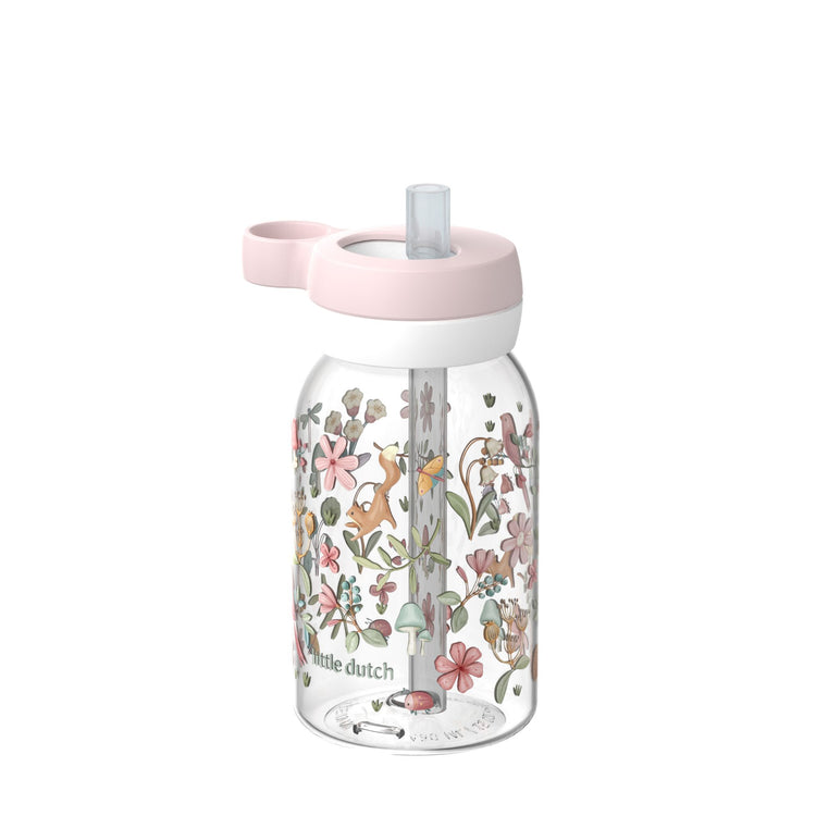 LITTLE DUTCH. Μπουκάλι με καλαμάκι campus 450 ml - Fairy Wonders