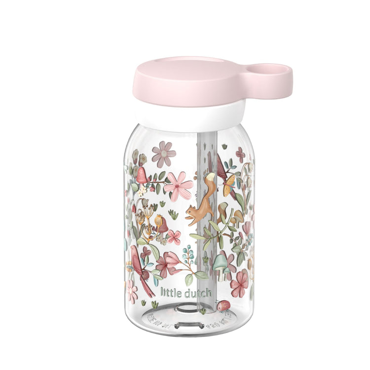 LITTLE DUTCH. Μπουκάλι με καλαμάκι campus 450 ml - Fairy Wonders
