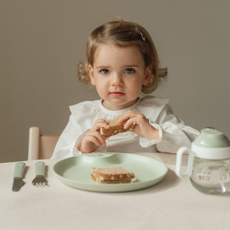 LITTLE DUTCH. Children's plate mio - Little Farm