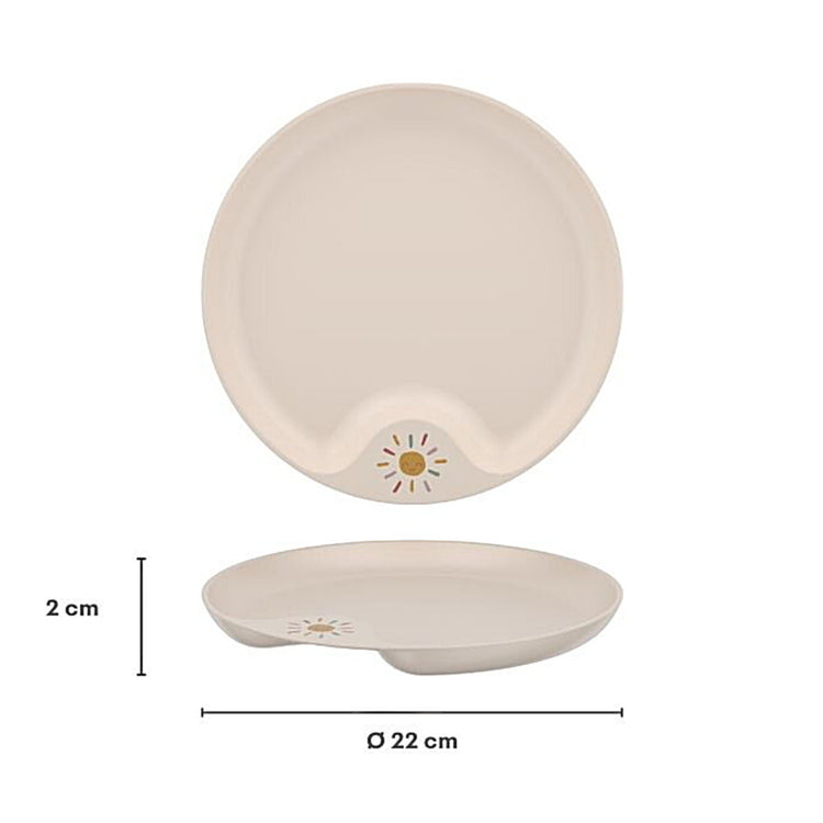LITTLE DUTCH. Children's plate Mio - Forest Friends