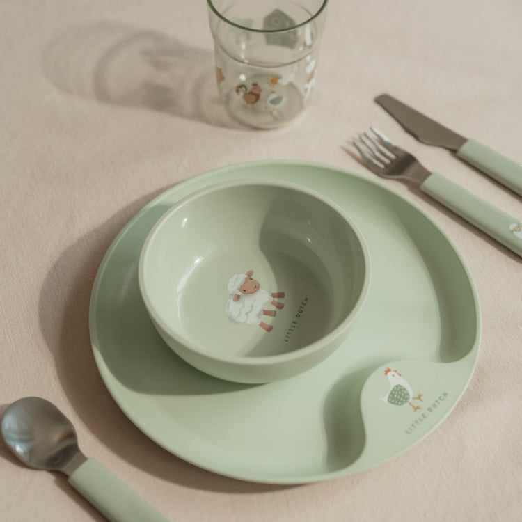 LITTLE DUTCH. Children's bowl mio - Little Farm