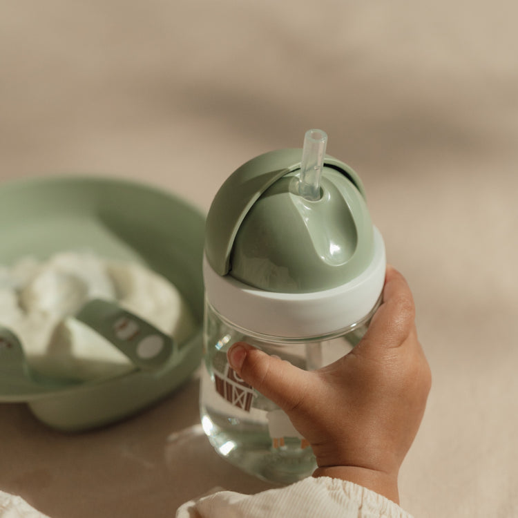 LITTLE DUTCH. Straw cup mio 300 ml - Little Farm