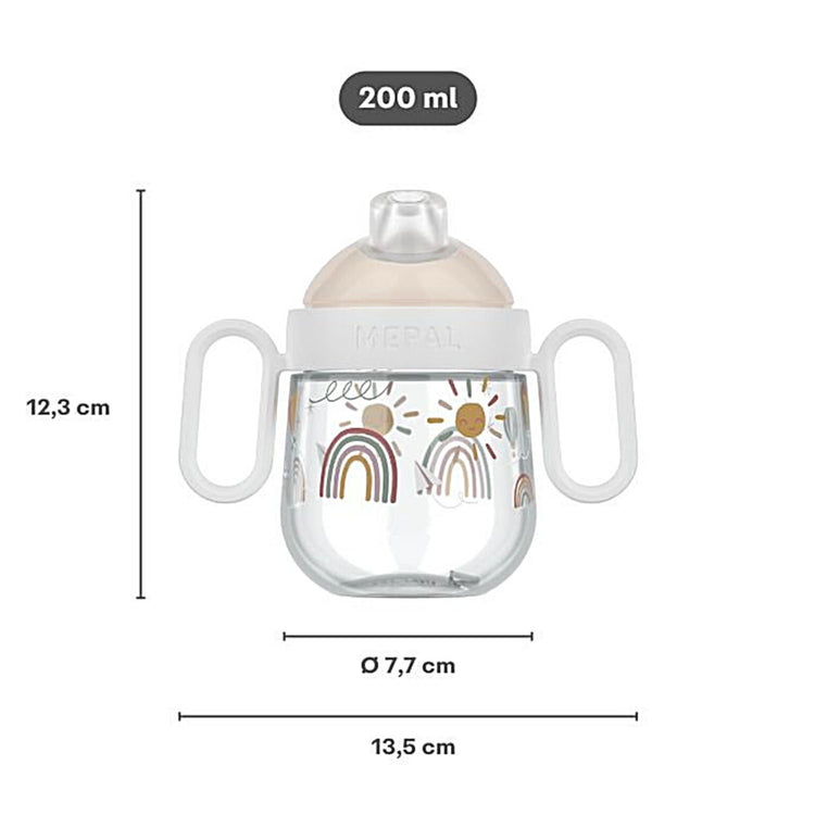 LITTLE DUTCH. Εκπαιδευτικό ποτηράκι με χειρολαβές Mio 200 ml - Little Farm