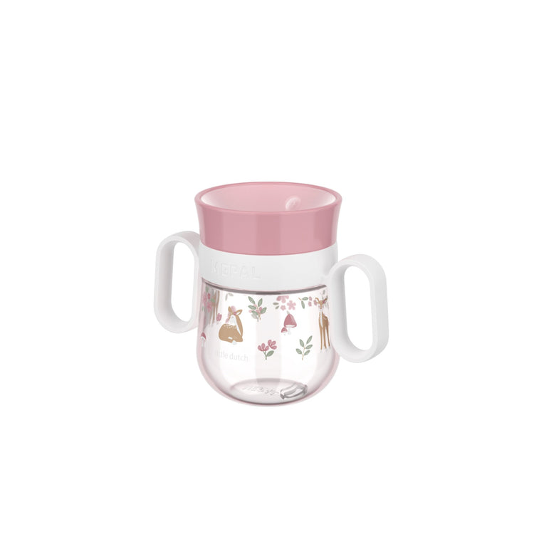 LITTLE DUTCH. Trainer cup 360° Mio 200 ml - Fairy Garden