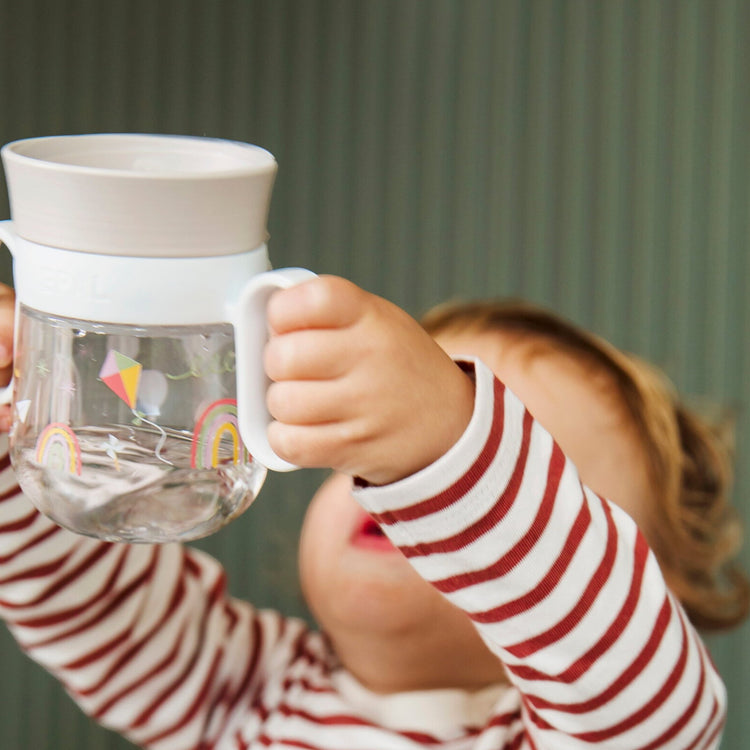 LITTLE DUTCH. Trainer cup 360° Mio 200 ml - Fairy Garden