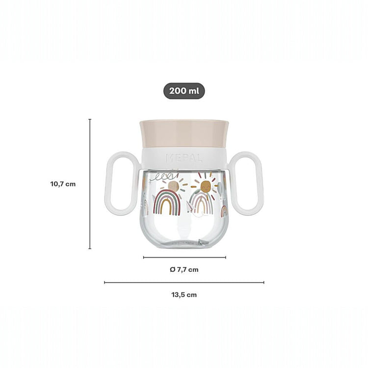 LITTLE DUTCH. Trainer cup 360° Mio 200 ml - Fairy Garden