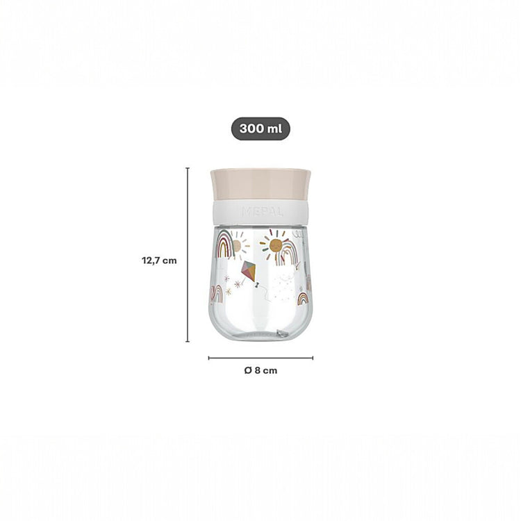 LITTLE DUTCH. Trainer cup 360° Mio 300 ml - Fairy Garden