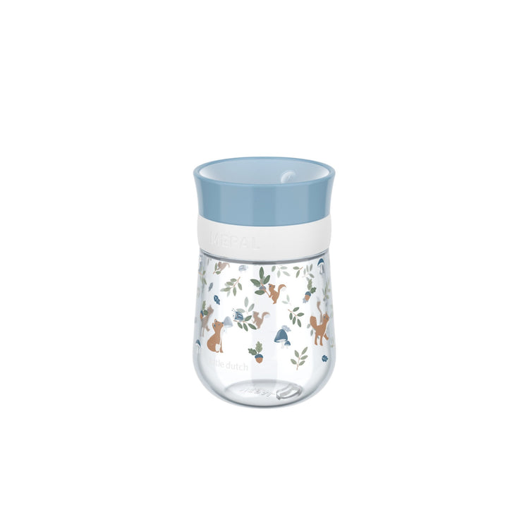 LITTLE DUTCH. Εκπαιδευτικό ποτηράκι περιμετρικό Mio 300 ml - Forest Friends