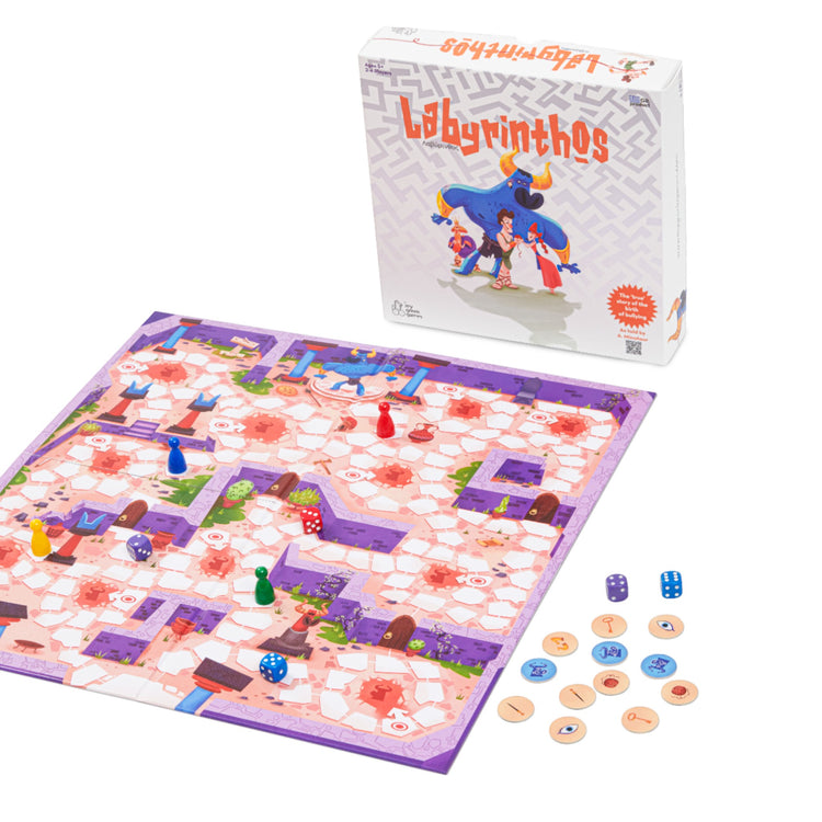 My Greek Games. Board game Labyrinthos