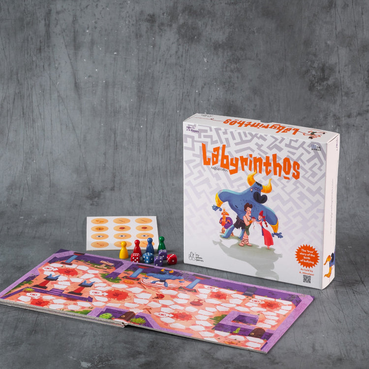 My Greek Games. Board game Labyrinthos
